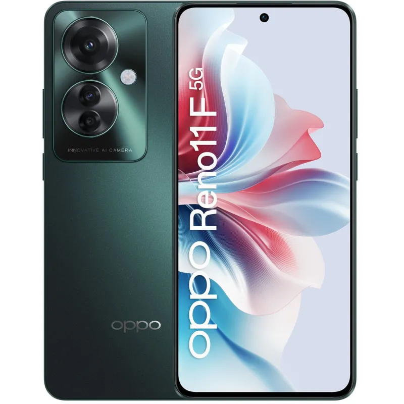 Oppo Reno 11F 5G 8/256GB Green | OLED 6,7" 120Hz e fotocamera 64M