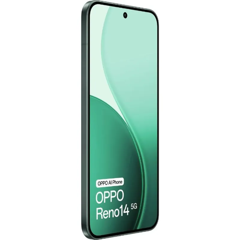 Oppo Reno 14 5G 12/512GB Green | OLED 6,78" e batteria 6200mAh