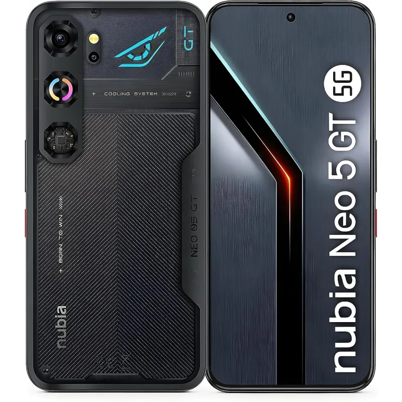 ZTE nubia Neo 5 GT 8/256GB | Gaming con ventola e 6210mAh